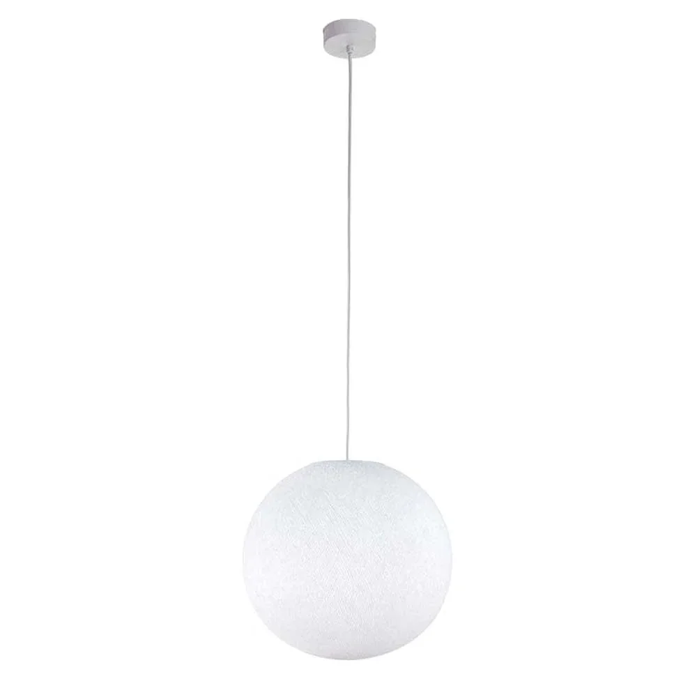 Cousin Paul Pendellampe Kugel gross inkl. Fassung weiss