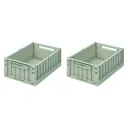 Liewood Aufbewahrungsbox "Weston" 2er-Pack M pfefferminz