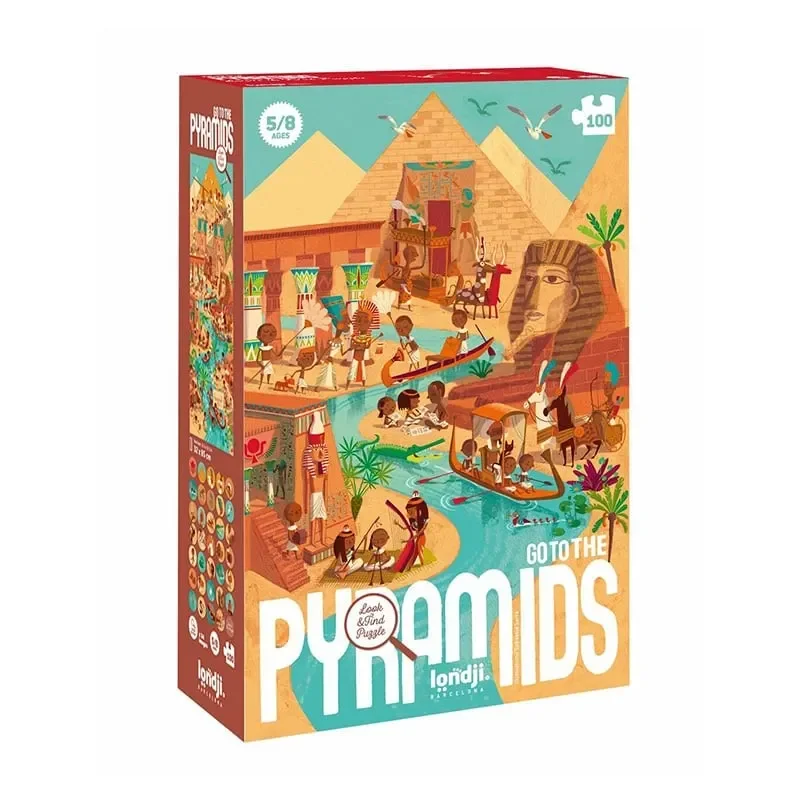 Londji Kinder Puzzle zu den Pyramiden gehen