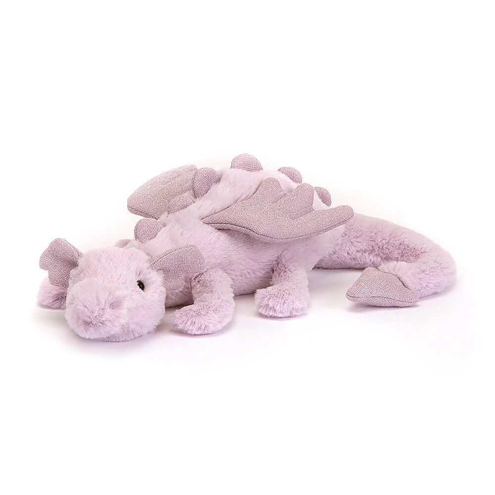 Jellycat Kuscheltier, Plüschtier, Stofftier - Lavender Dragon
