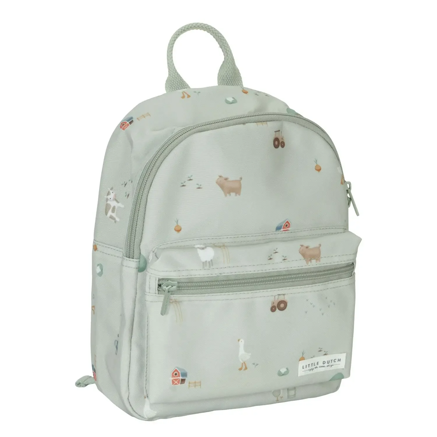 Little Dutch Kinderrucksack - Little Farm, 12x22 5x29, Grün
