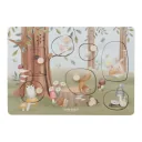 Little Dutch Holzpuzzle, Steckpuzzle, Sound Puzzle - Forest Friends, Blau