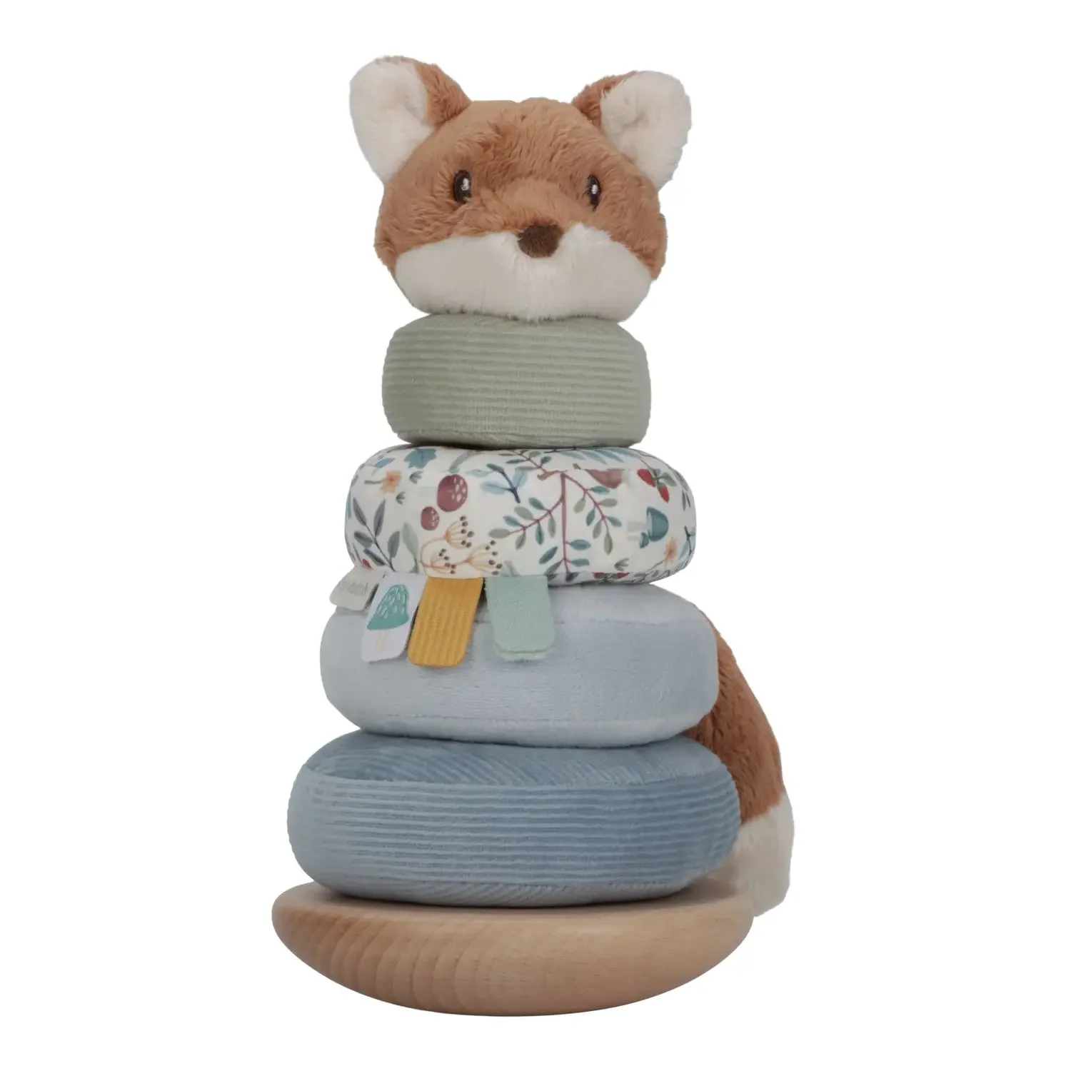 Little Dutch Stapelturm, Stapelspiel - mit Ringen, Fuchs Forest Friends