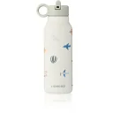 Liewood Falk Wasserflasche,Trinkflasche Kinder - Flieger / Ecru, 350 ml