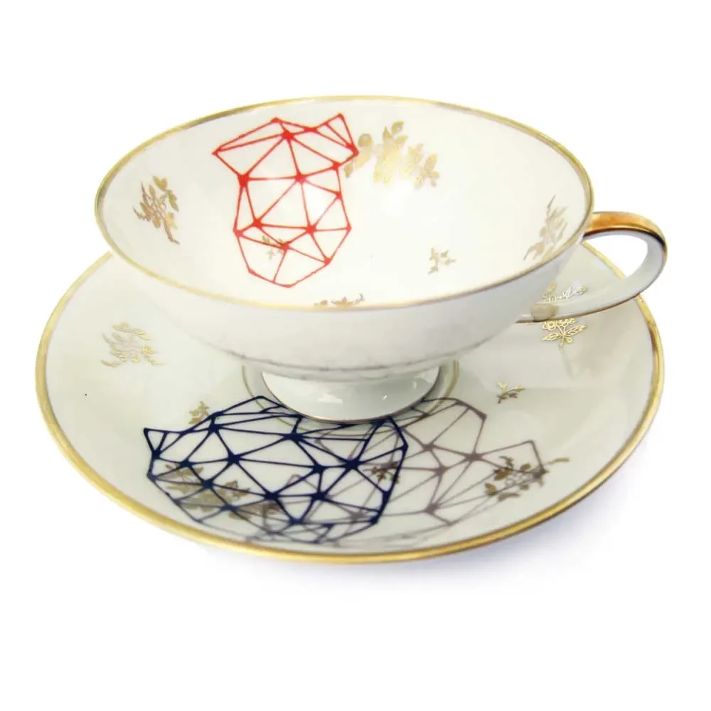 Nuukk Porzellansticker Diamanten