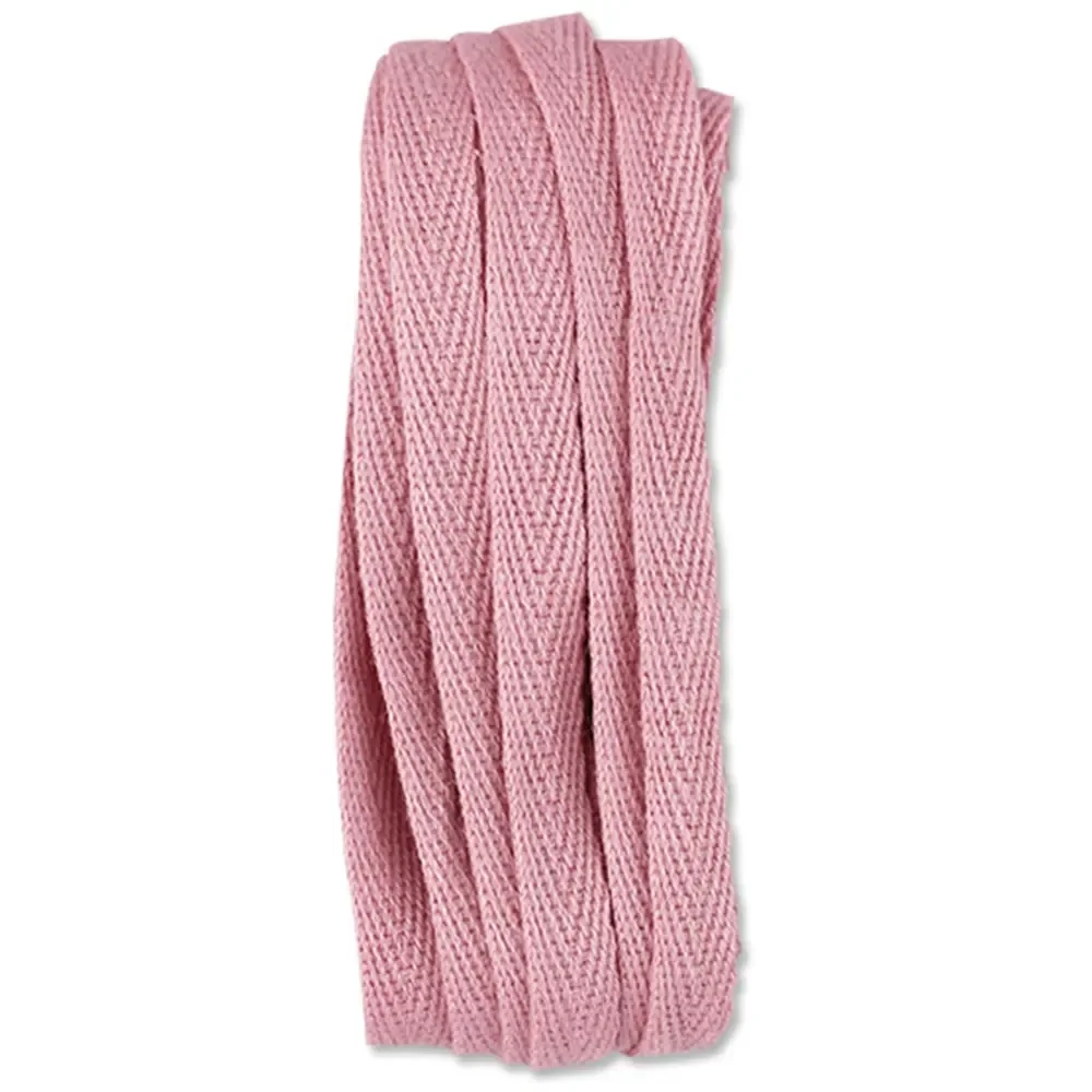 Ava & Yves Geschenkband Baumwolle rosa