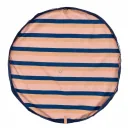 play & go Outdoor Spielsack Print Streifen Mokka