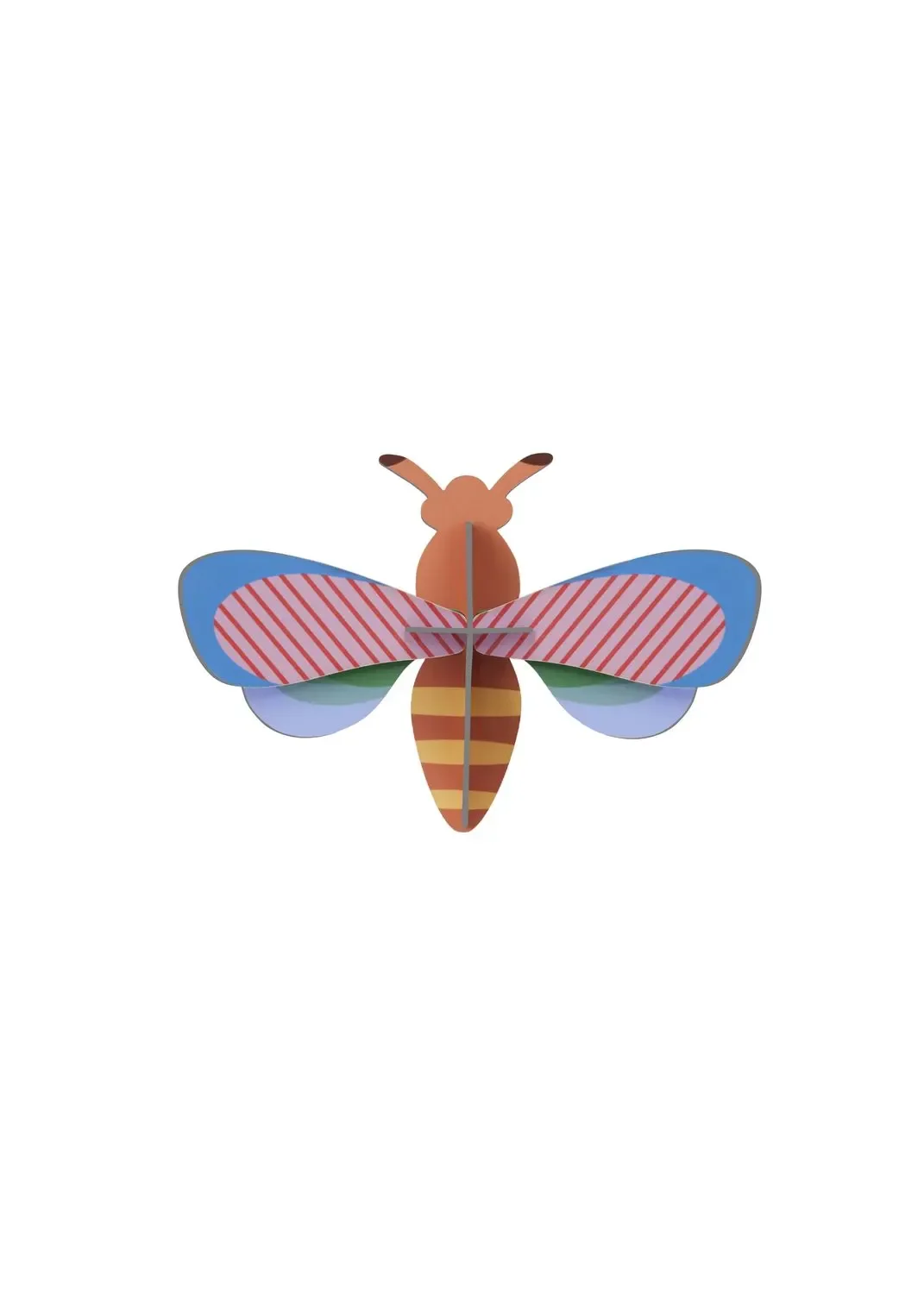 Studio ROOF Ornament, Bastel-Set, 3D Wandobjekt - Honigbiene