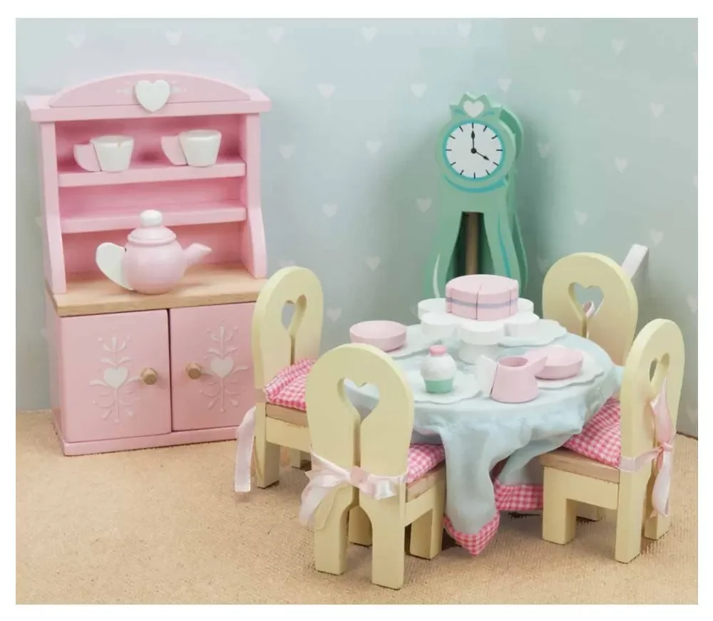 Le Toy Van Puppenhaus Zubehör Esszimmer Daisy Lane