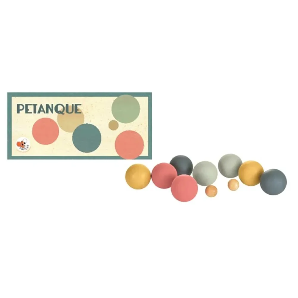 Egmont Toys Petanque - Boccia Holz pastell