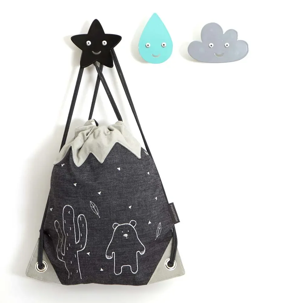 Roommate Kleiderhaken Wolke grau