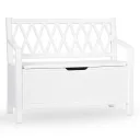Cam Cam Kinderbank Aufbewahrung Harlequin weiss