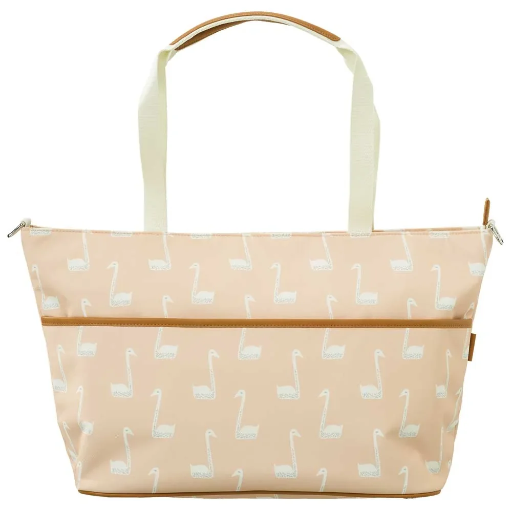 Fresk Wickeltasche Schwäne