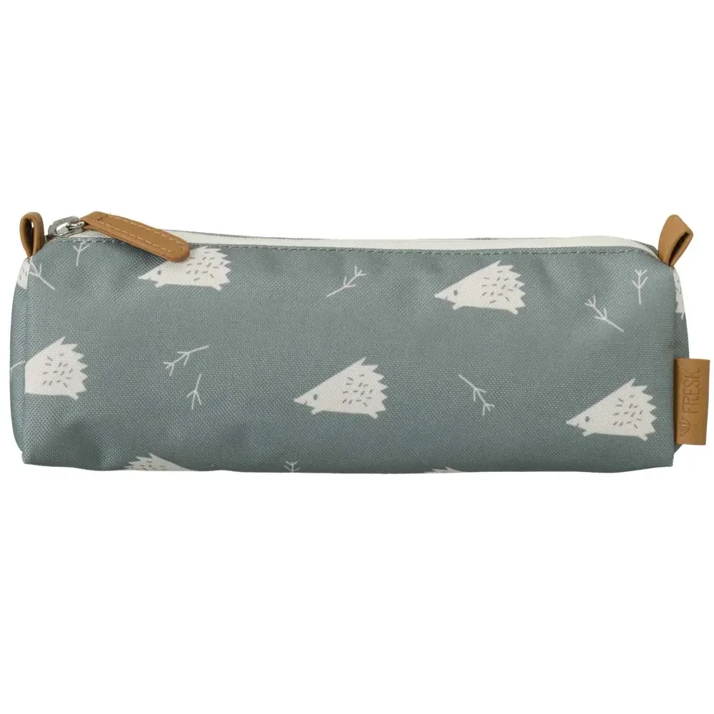 Fresk Stiftemäppchen Igel blau grau