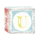 Lilipinso Sticker Buchstabe auf Spielwürfel U