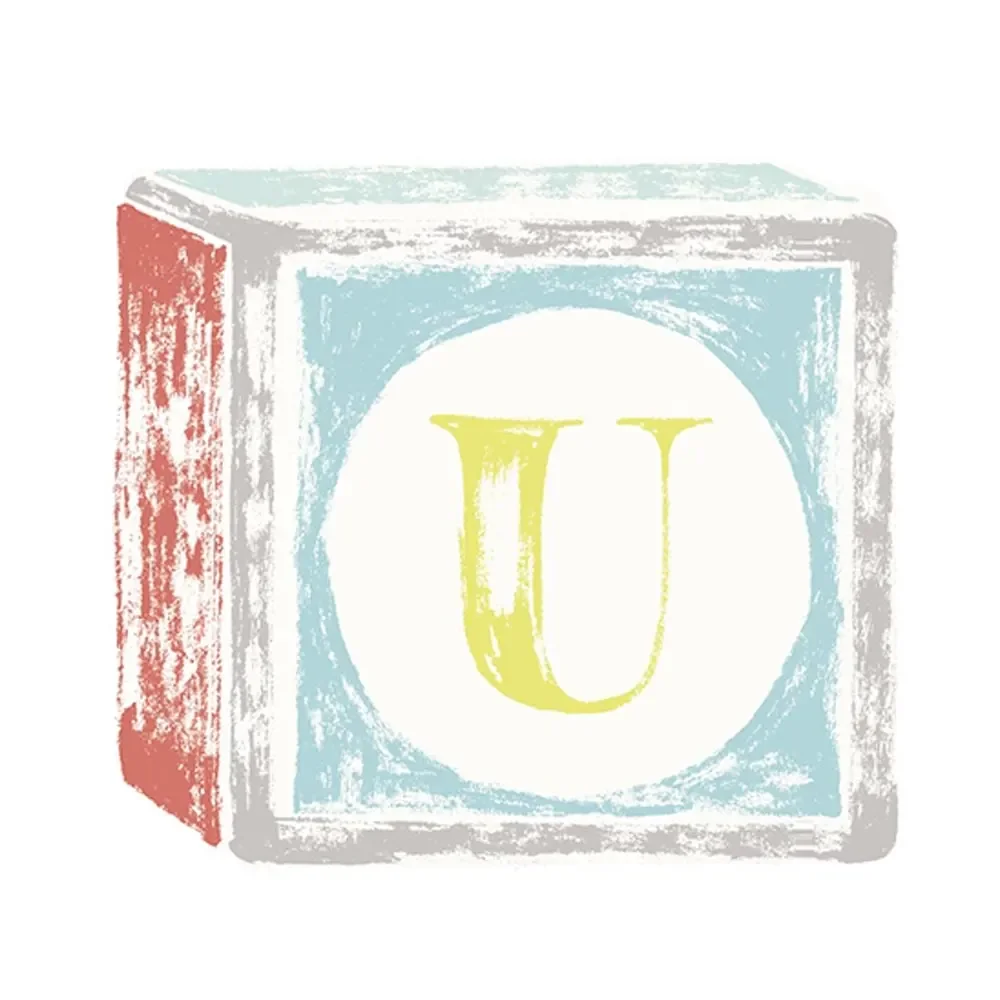 Lilipinso Sticker Buchstabe auf Spielwürfel U