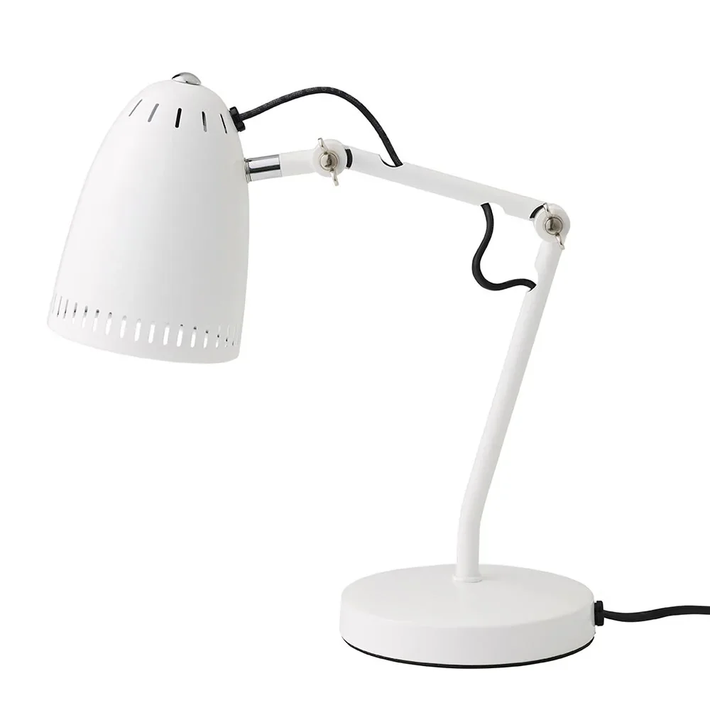 Superliving Schreibtischlampe "Dynamo 345" matt weiss