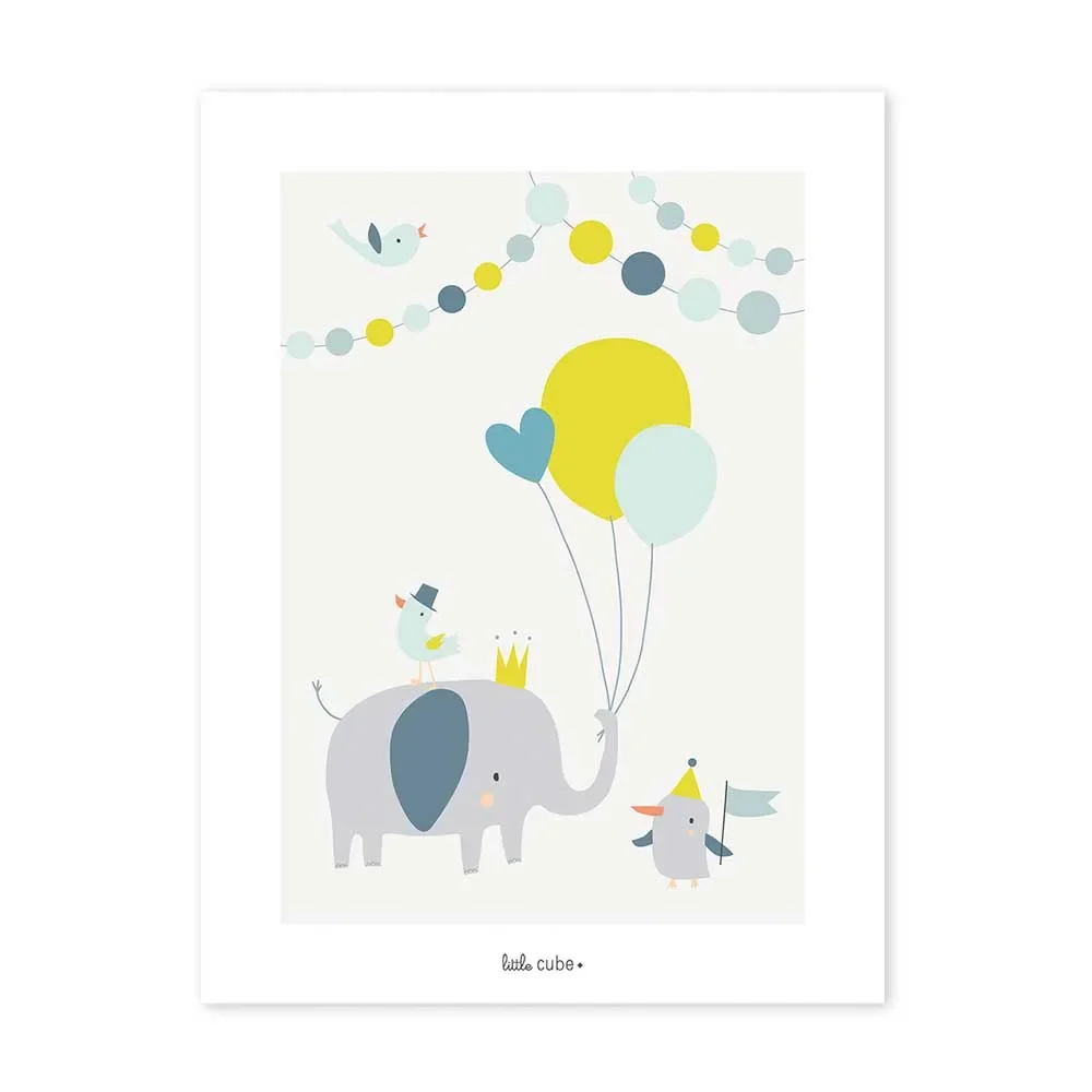 Lilipinso Poster Tier-Party Jungen