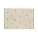 Lorena Canals waschbarer Teppich "Hippy Dots" honig
