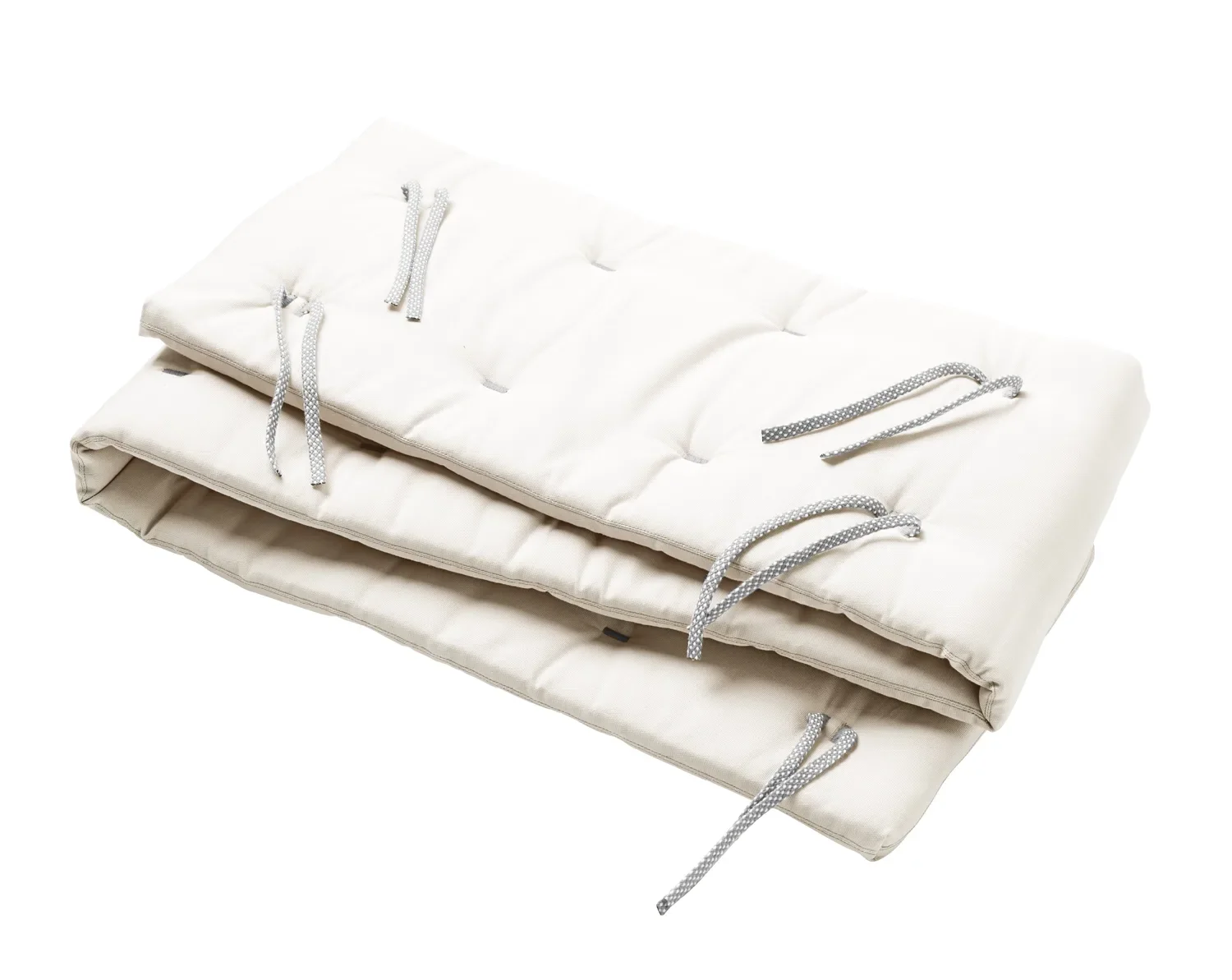 Leander Nestchen, Bett Stoßstange, Nestchen babybett, fur babybett Linea, Schnee