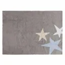 Lorena Canals Teppich 3 Sterne grau blau