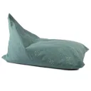 Nobodinoz Sitzsack "Essaouira" goldenes Konfetti grün