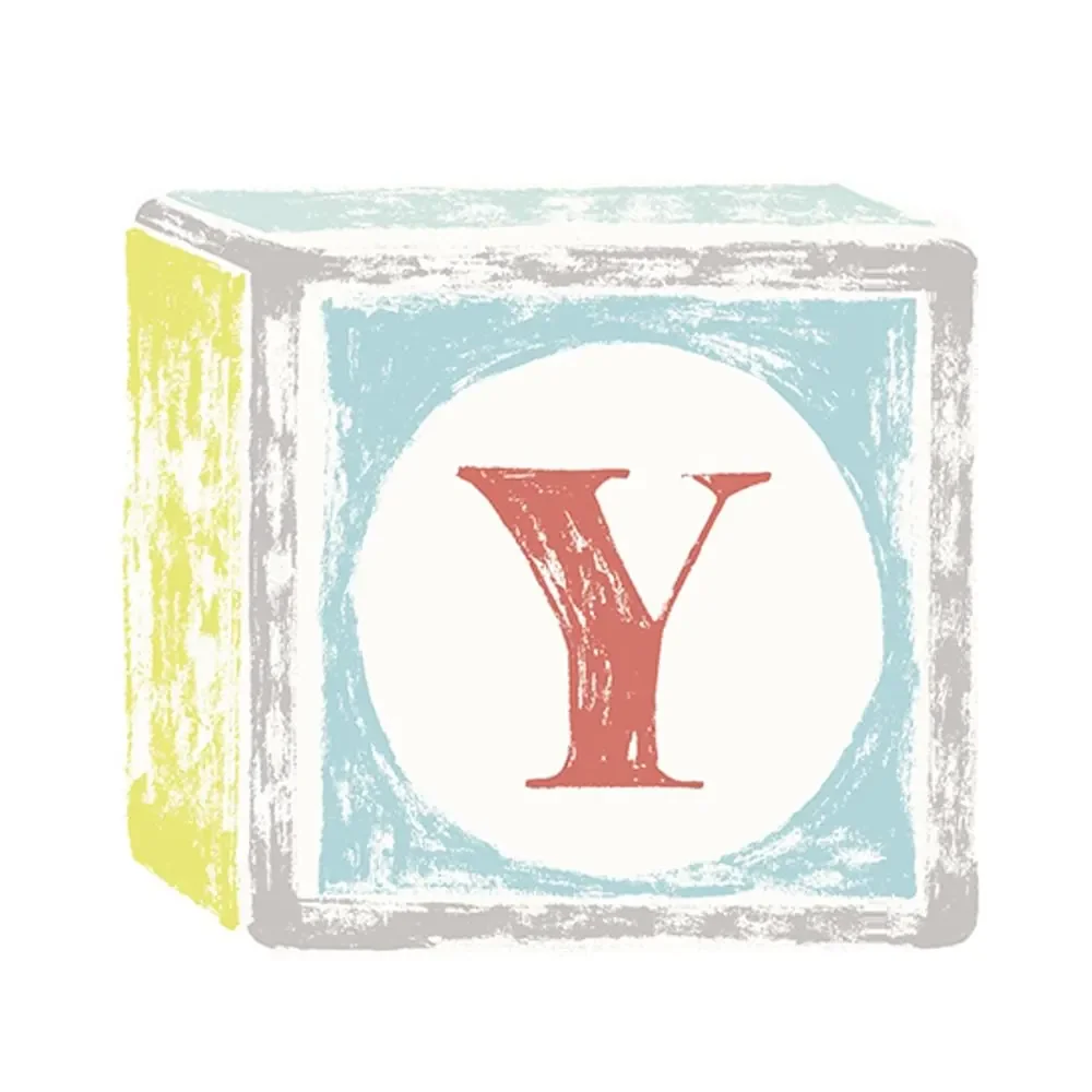 Lilipinso Sticker Buchstabe auf Spielwürfel Y