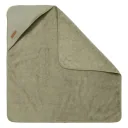 Little Dutch Kapuzenhandtuch uni oliv "Pure Olive"