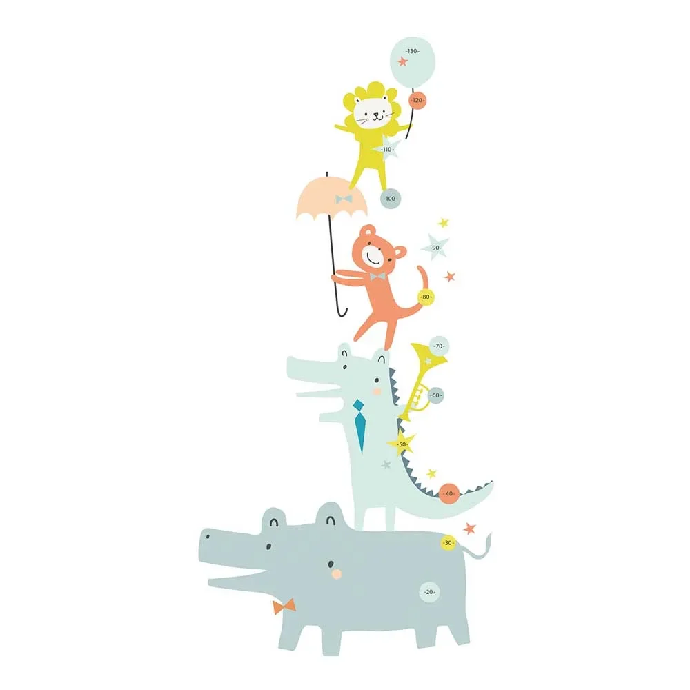 Lilipinso Messlatte selbstklebend Tier-Party