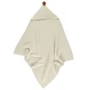 Nobodinoz Strick Baby Kapuzendecke natur