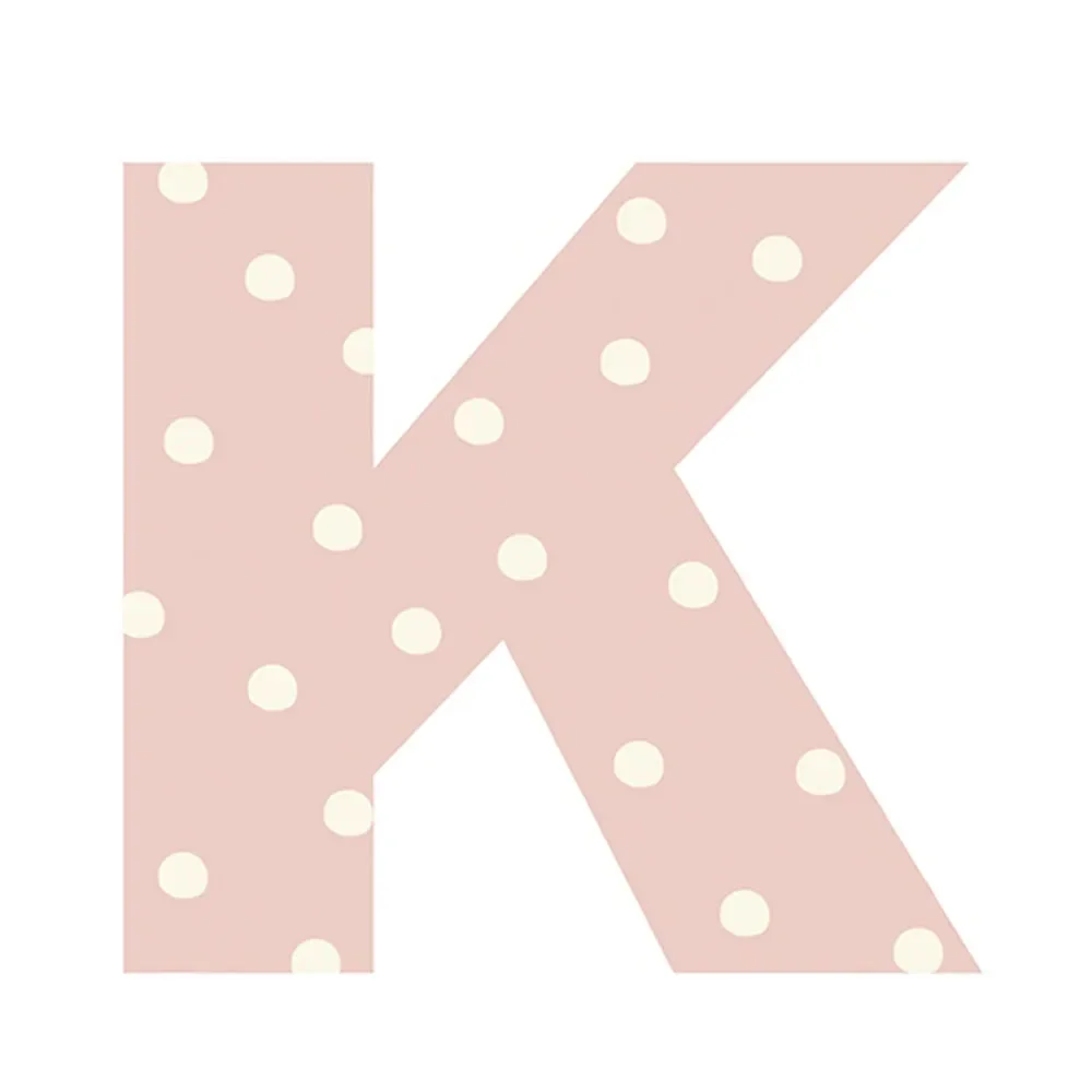 Lilipinso Sticker Buchstabe gepunktet K