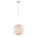 Cousin Paul Pendellampe Kugel gross inkl. Fassung beige