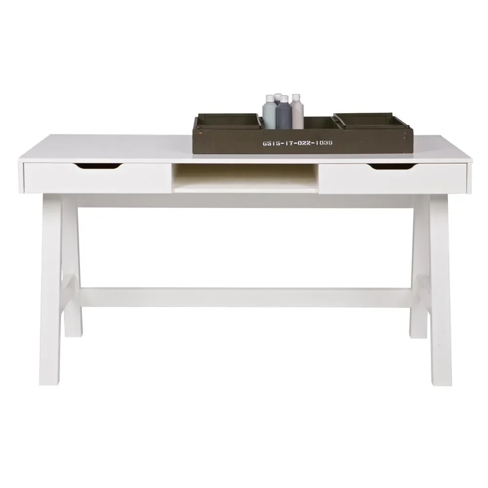 WOOOD Nikki Kinderschreibtisch weiss