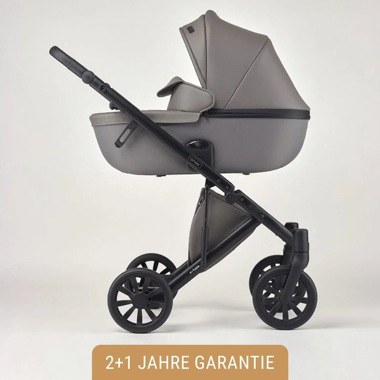 Anex Kinderwagen - e/type, Farbe Kinderwagen: Gothic