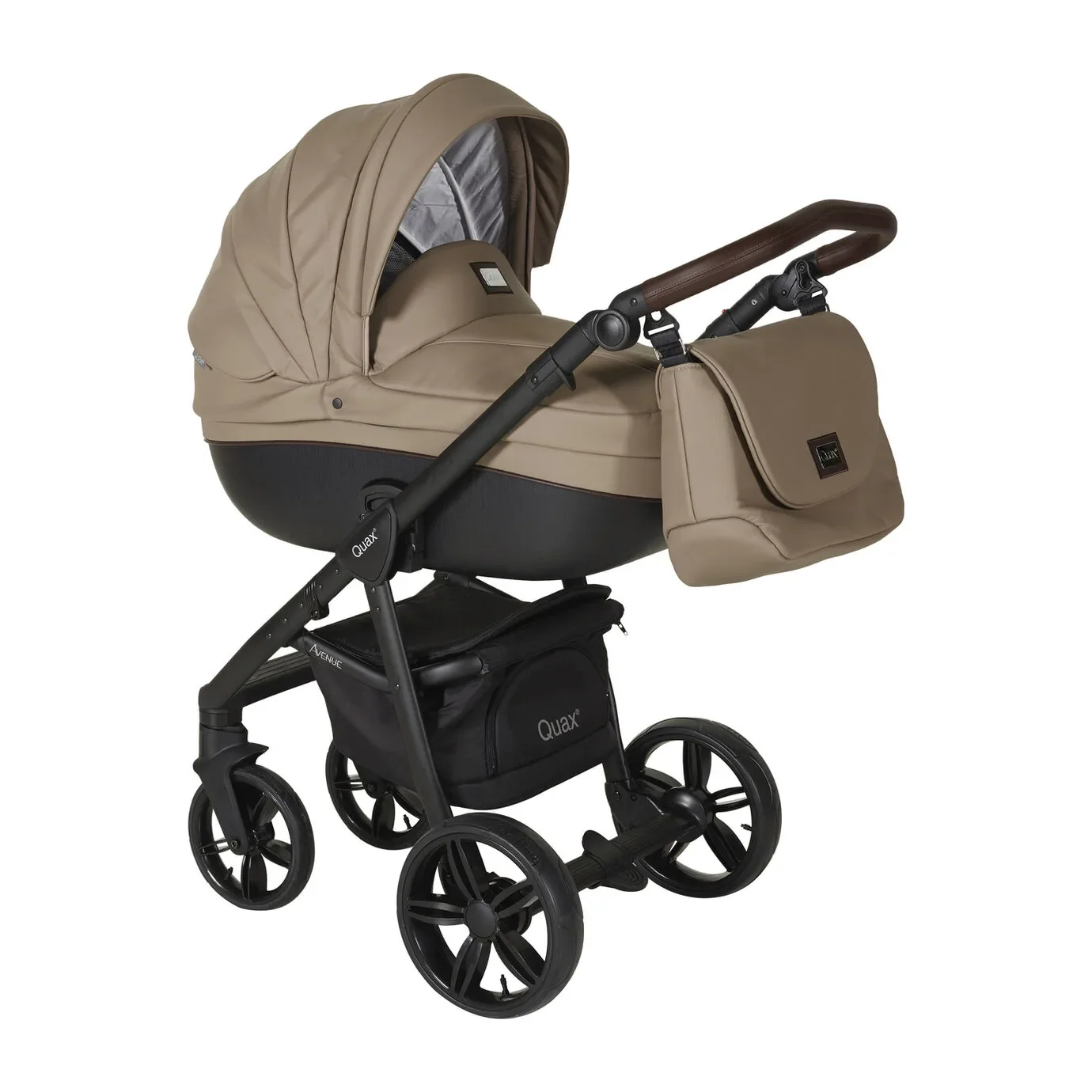 Quax Kinderwagen Avenue Eco, Farbe Kinderwagen: Stein