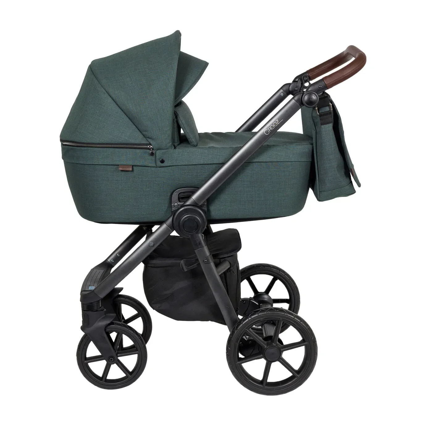 Quax Kinderwagen Crooz lI Eco, Farbe Kinderwagen: Moos