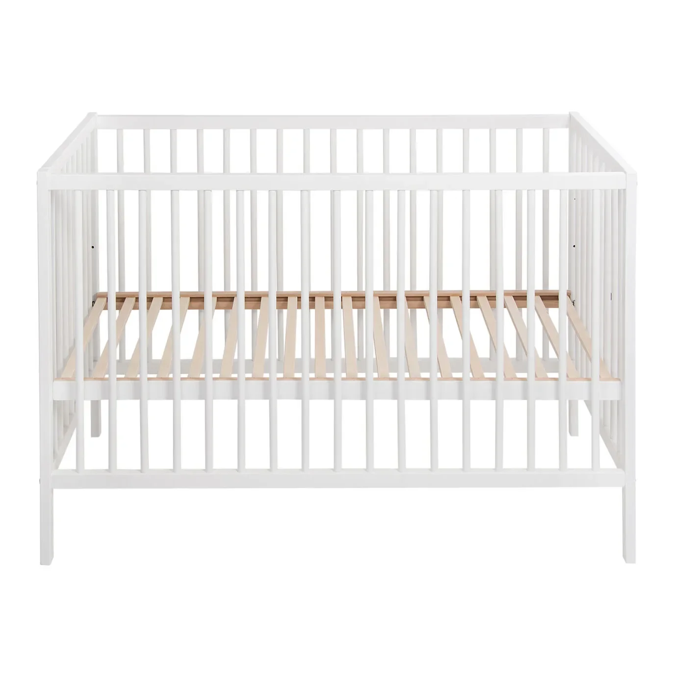 Quax Babybett - Lina 120 x 60 cm, Farbe: Weiß Buche