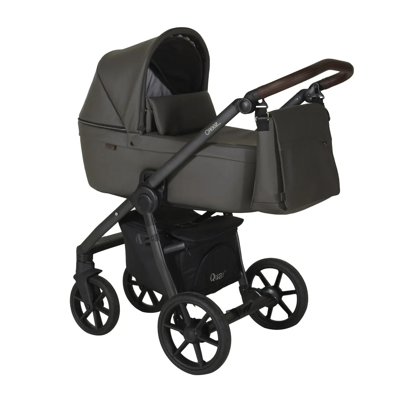 Quax Kinderwagen Crooz lI Eco, Farbe Kinderwagen: Taupe