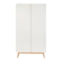 Quax Kleiderschrank - Trendy, 2 Türen Clay