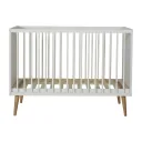 Quax Babybett - Coccon, 120 x 60 cm, Farbe: Eisweiß