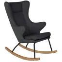 Quax Schaukelstuhl /Stillstuhl De Luxe schwarz