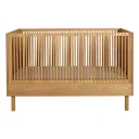 Quax HAI NO KI Babybett umbaubar Esche natur 70 x 140