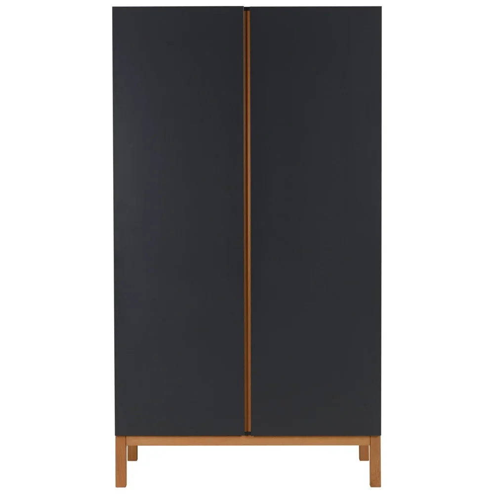 Quax Indigo 2 türiger Schrank schwarz