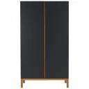 Quax Indigo 2 türiger Schrank schwarz
