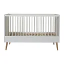 Quax Babybett - Coccon, 140 x 70 cm, Farbe: Eisweiß