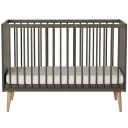 Quax Cocoon Babybett Moos Braun 60 x 120