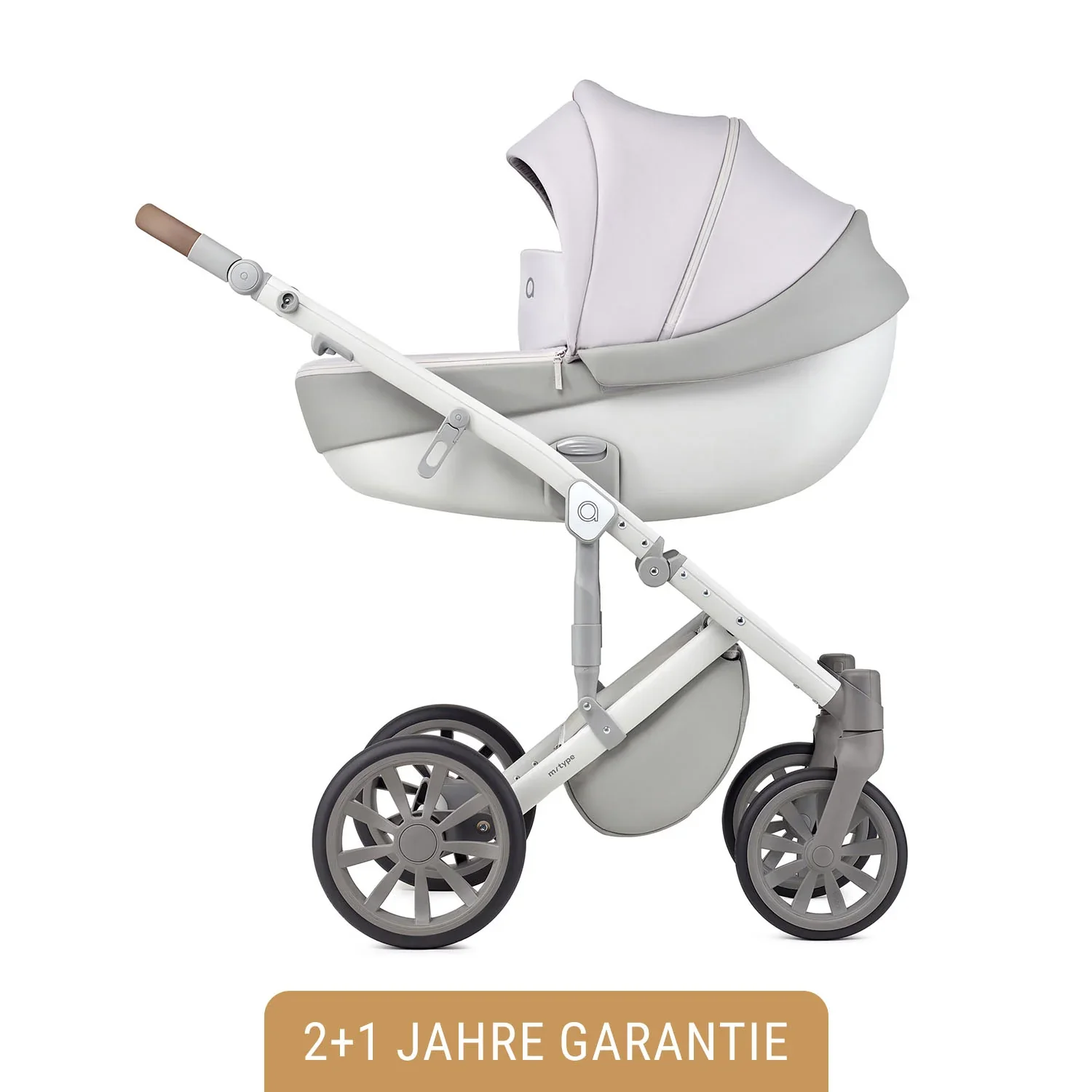 Anex Kinderwagen - m/type 3in1, Farbe Kinderwagen: Arctic