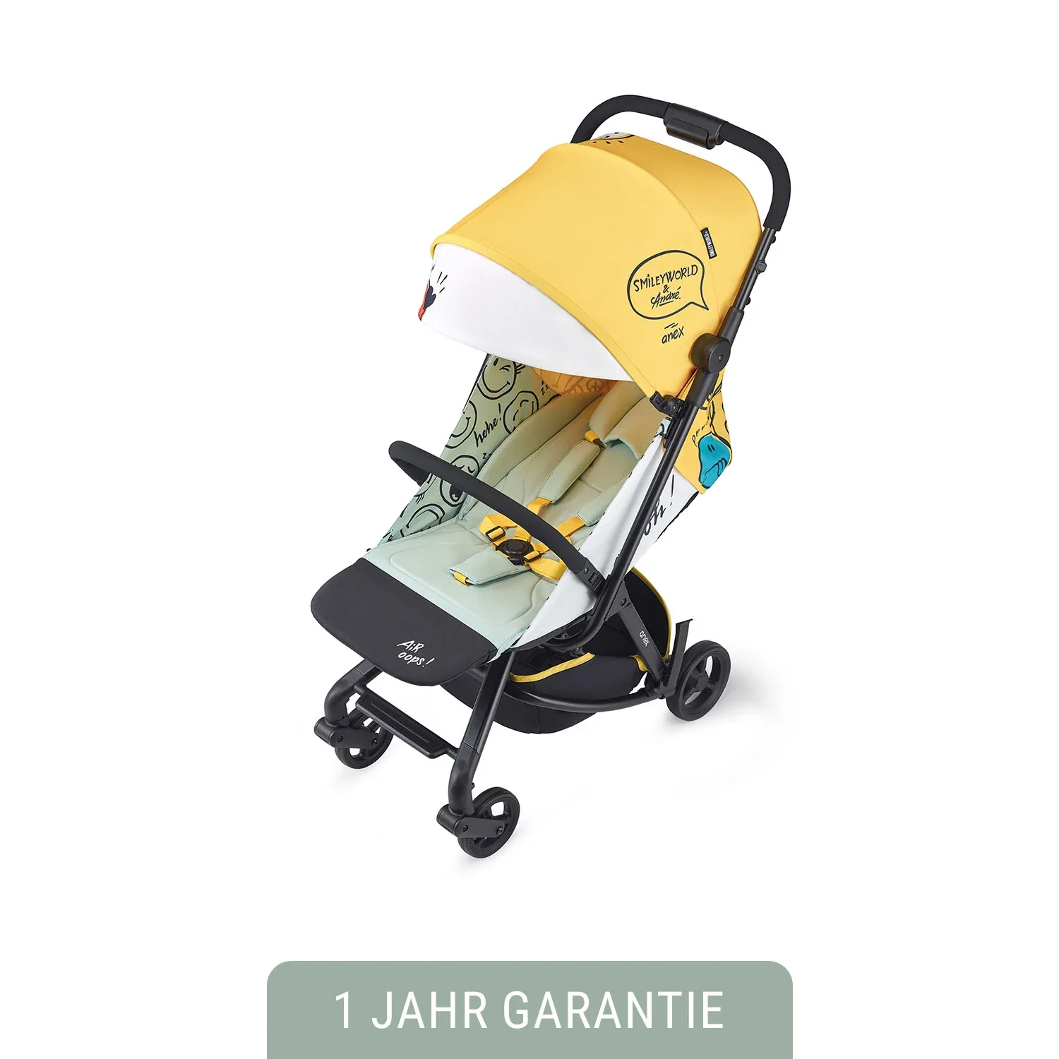 Anex Kinderwagen Air-Z, Farbe Kinderwagen: Mist