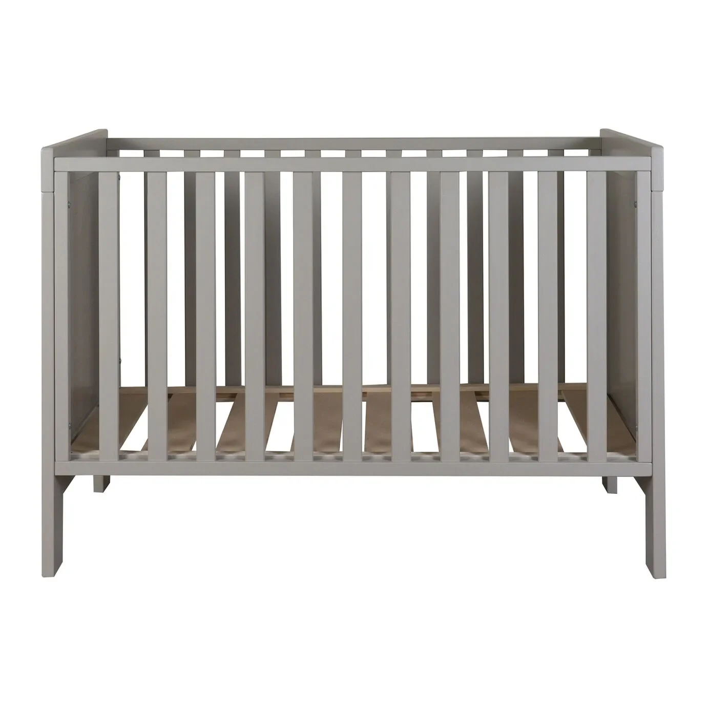 Quax Babybett - Mila (Geschlossen) 120 x 60 cm, Farbe: Stone