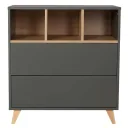 Quax Loft Kommode anthrazit